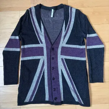 glamb 그램 가디건 유니언 잭