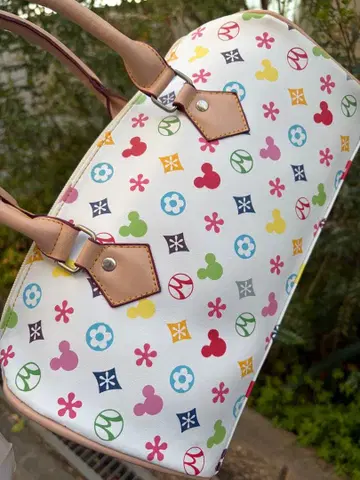 미키 패턴 숄더백