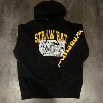 코믹스 ONE PIECE 후드티 블랙
