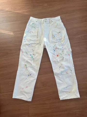 HERILL Splash Painterpants Natural/2 새상품