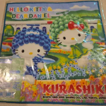 헬로키티 & 다니엘 타월 쿠라시키 한정판