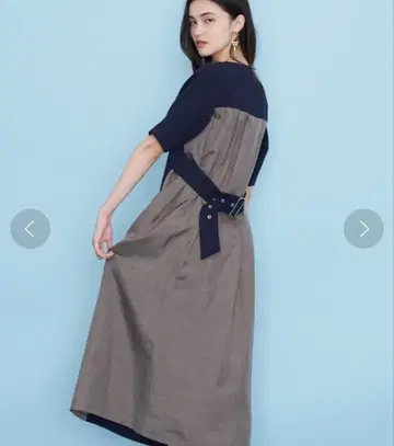 UNITED TOKYO 백체크 원피스