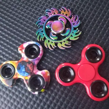 피젯 스피너 3개 세트 컬러풀