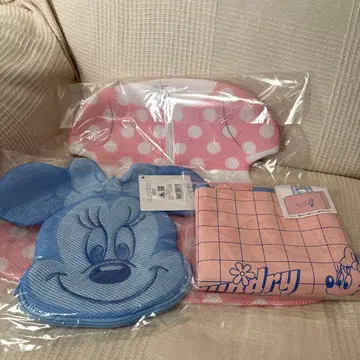 미사용 새상품 미니 런드리 세트 런드리 백 세탁망 2개