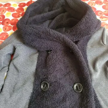 FENETRE 후드 부착 스웨터 9호 그레이