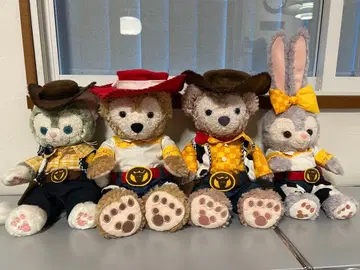 더피 봉제 인형 포함! 카우보이 코스튬 세트