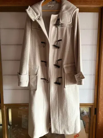 gready Brilliant 아이보리 더플 코트 F 사이즈