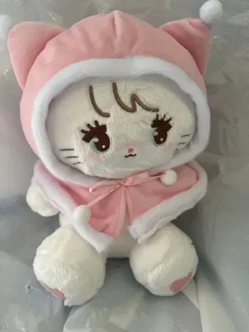 Lil ala mode 꾸미기 판초 봉제 인형 무스