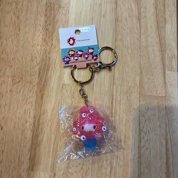 마이멜로디 산리오 미야쿠미야쿠 클리어 컬러 마스코트 키링