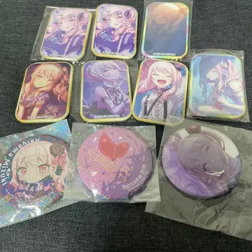 프로세카 아키야마 미즈키 캔뱃지 묶음 판매 굿즈 그리캔 스쿠캔 니고