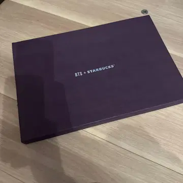 BTS + Starbucks 콜라보 박스
