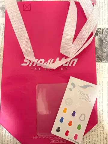 SnowMan POP UP 특전 세트