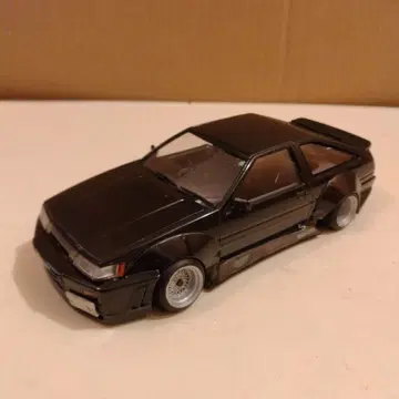 AE86 커스텀 모델 1/24 블랙 프라모델 완성품
