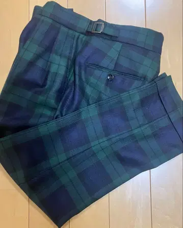 새상품급 벨위치 SCOTCH 울 44 가을/겨울 블랙워치