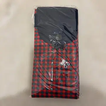 familiar 에코백 빨간색과 블랙 체크 슈파트 마나