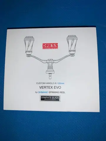 DRESS VERTEX EVO 블랙 100mm 더블 핸들