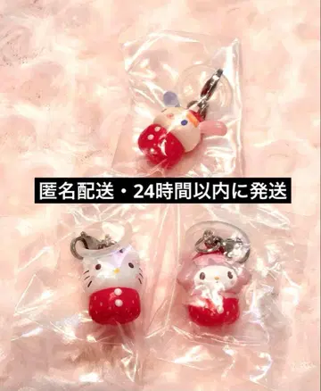 딸기 메지루시 액세서리 우사하나 마이멜로디 키티