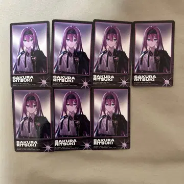 사쿠라린츠 니지산지 한국 한정판 7장 노멀