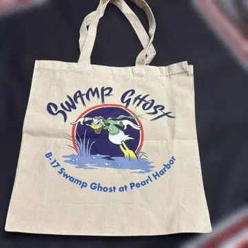하와이 진주만 해군 도널드 덕 Swamp Ghost 토트백