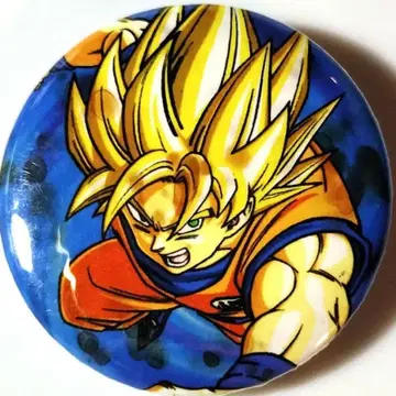 DRAGON BALL 드래곤볼 토리야마 아키라 원화 SS 손오공 캔뱃지