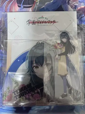 학마스 팝업 스토어 업무 체험 페어 아크릴 스탠드 츠키무라 테마리