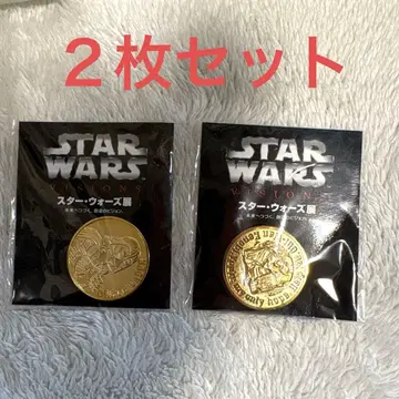 STAR WARS전 기념 메달 세트 레이아&R2D2, 다스 베이더
