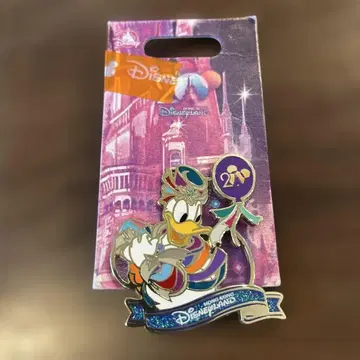 홍콩 디즈니랜드 20주년 도날드 핀 배지