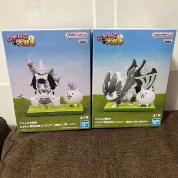 냥코 대전쟁 냥코 군단 출진 피규어 2점 세트