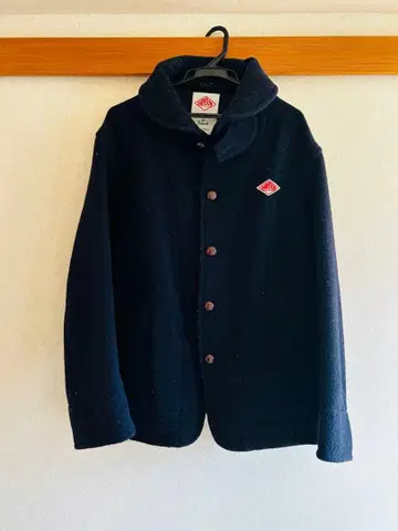 컨디션 최상 달튼 울 모사 피 코트 네이비 사이즈 40