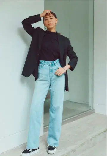 노자와 와카 x YANUK 와이드 스트레이트 'Purity' 21