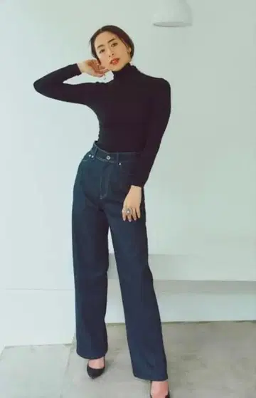 노자와 와카 x YANUK 와이드 스트레이트 'Purity'21