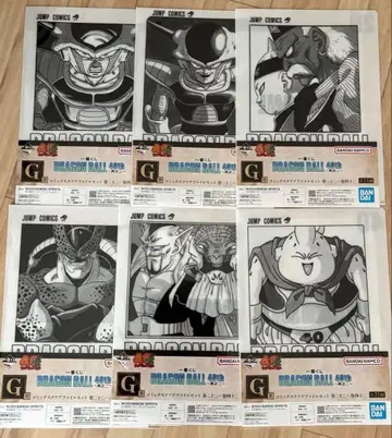 제일복권 드래곤볼 40주년 G상 클리어 파일 6종 세트