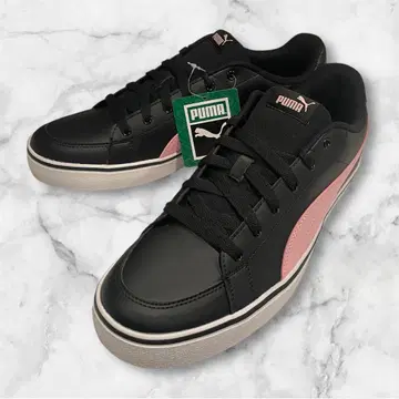 39 [ 새상품 ] 남성용 PUMA 스니커즈 블랙/핑크 29cm 푸마
