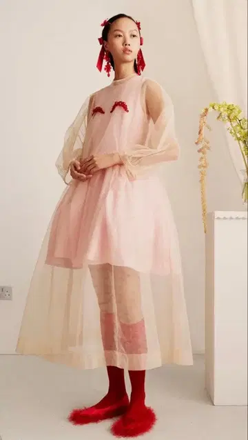 Simone Rocha x H&M 슬리브리스 원피스