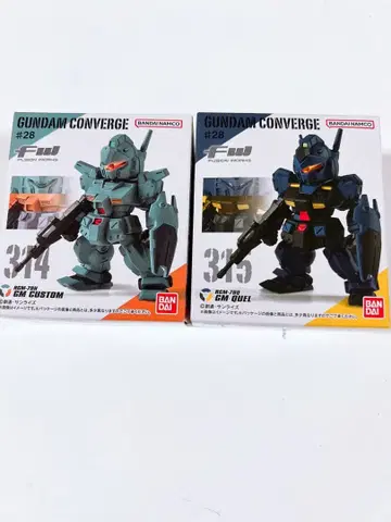 건담 컨버전스 짐 커스텀 & 짐 쿠엘