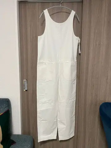 화이트 코튼 살로펫 사이즈 36