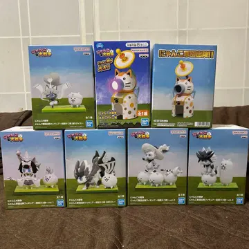 냥코 대전쟁 냥코 군단 출진 피규어 7세트