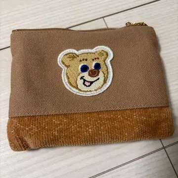 페이러 러브러리 올드 테디 파우치 베이지