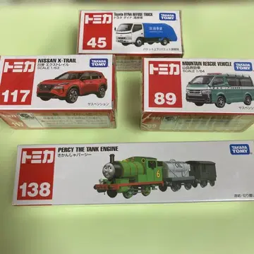 롱 토미카 [기관사 버시] 외 총 4점 묶음 판매 미개봉품