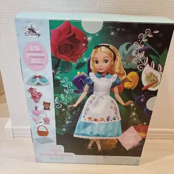 디즈니 스토어 이상한 나라의 앨리스 인형 피규어 세트