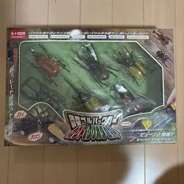 격투 풀백 카부토 & 사슴벌레 세트