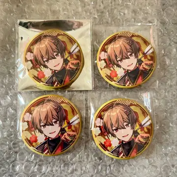 시쿠포니 히마72 2024 설날 캔뱃지 4개 세트