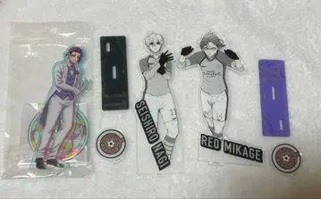 블루 록 전람회 아크릴 스탠드 미카게 레오 나기 세이시로 블루 록 원작