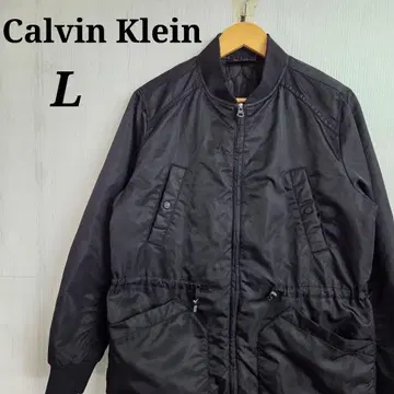 CALVIN KLEIN 블루종 자켓 L 블랙
