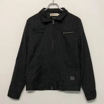 JACKROSE Loud Angel 구제 의류 레터링 자수 자켓