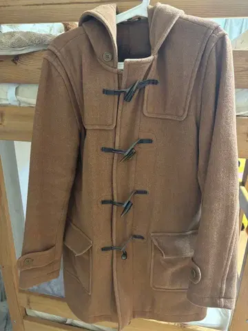 MUJI 울 혼방 더플 코트 남성용 L 사이즈