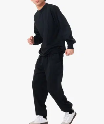 블랙 맨투맨 상하의 x 2세트