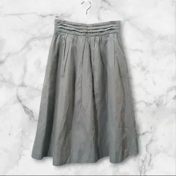 BABYLONE 바빌론 종아리 기장 플레어 스커트