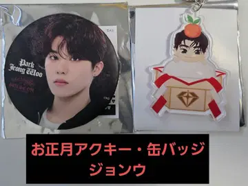 treasure 지역 한정 키링 캔뱃지 정우