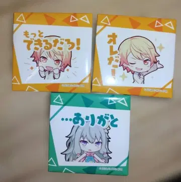 프로세카 스퀘어 캔뱃지 3 (츠카사 2, 네네 1)